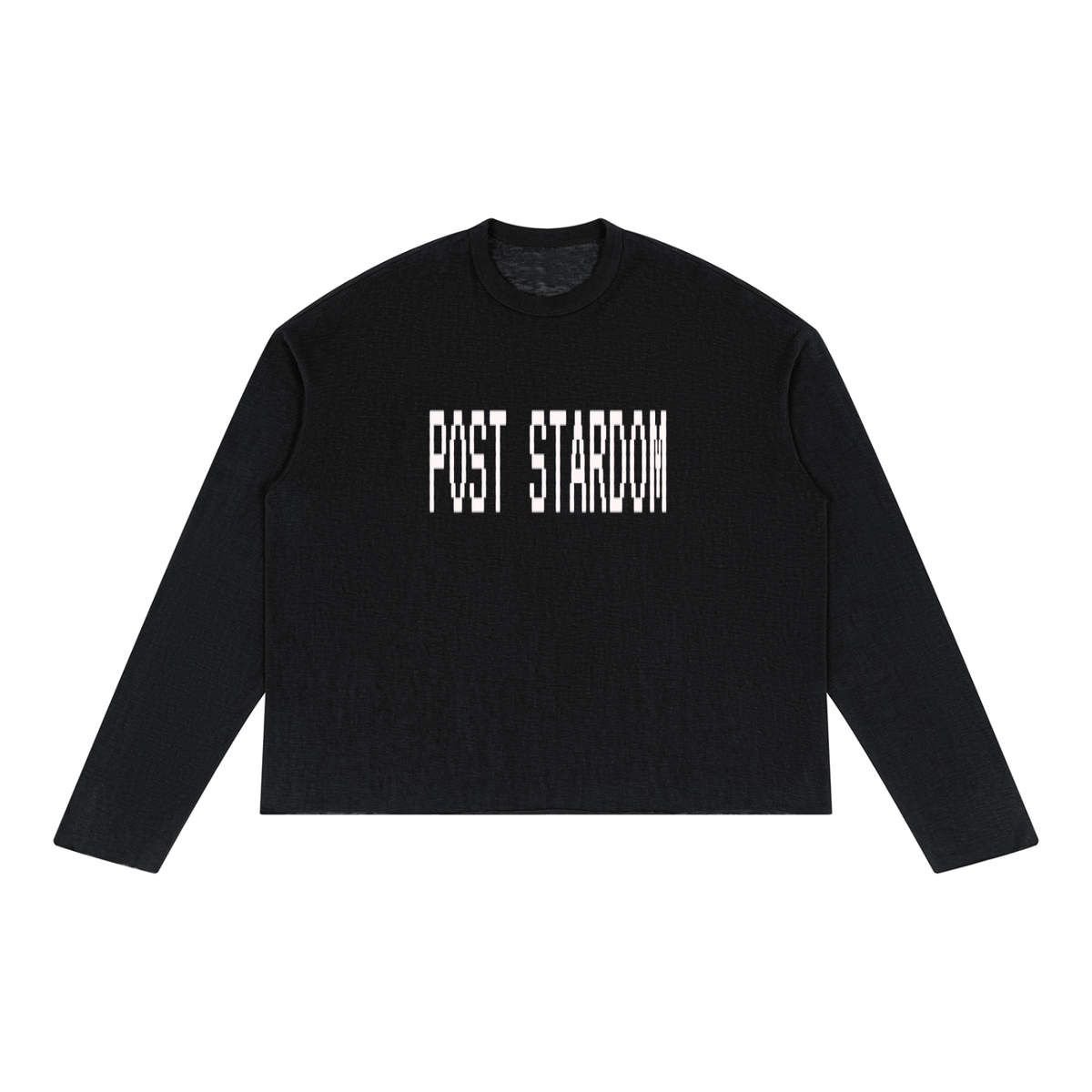 PZ POST STARDOM Raw Edge Long Sleeve