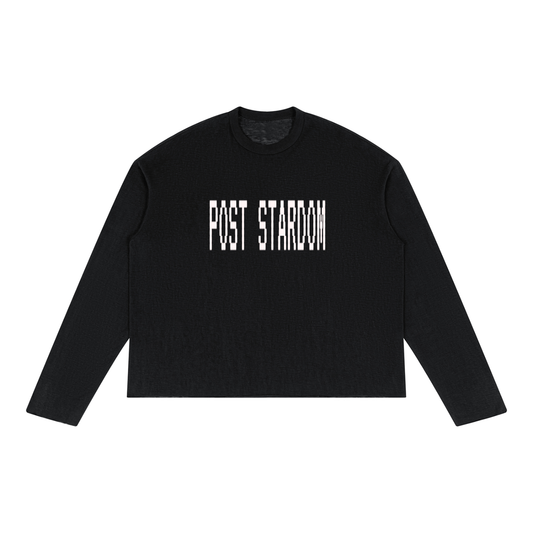 PZ POST STARDOM Raw Edge Long Sleeve