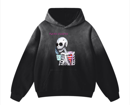 PZ SPOOKY BLACK HOODIE