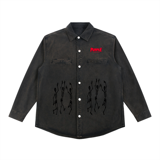 Denim Vintage Washed Heavyweight Jacket